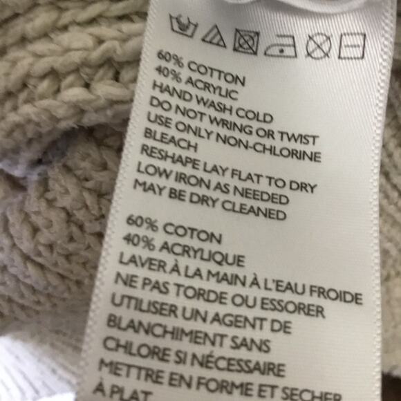 Coincidence & Chance Beige Cable Knit Cardigan - Picture 6 of 14